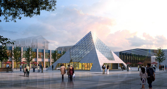 韩城金字塔网架